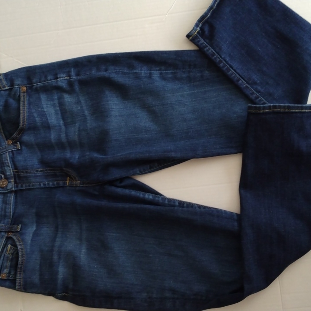 7 For All Mankind Skinny Crop & Roll Jeans